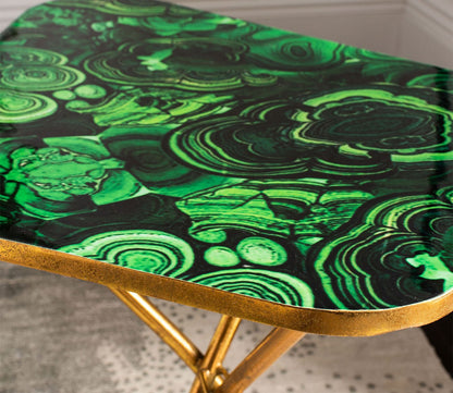 Zamara Faux Agate Side Table by Safavieh