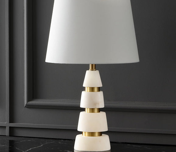 Zhang Alabaster Table Lamp by Safavieh