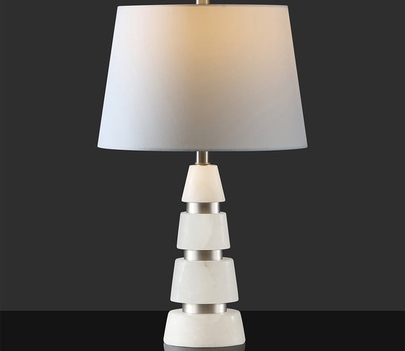 Zhang Alabaster Table Lamp by Safavieh