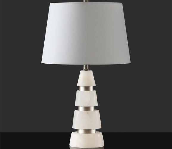 Zhang Alabaster Table Lamp by Safavieh